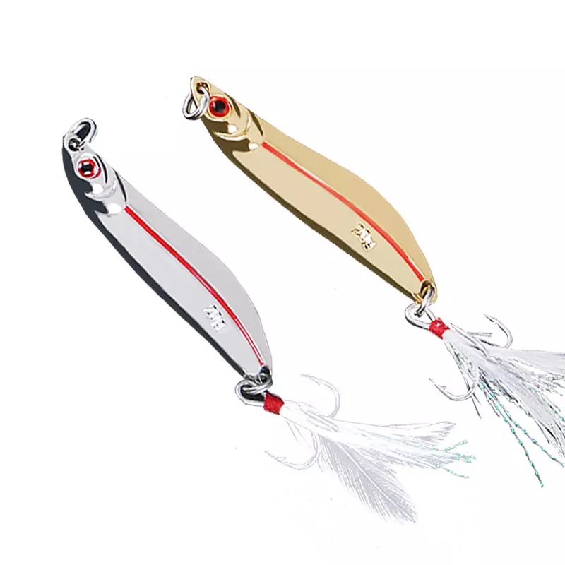 Spoon Lure Umpan Pancing Termurah 15g/20g Gold & Silver Grosir/Eceran