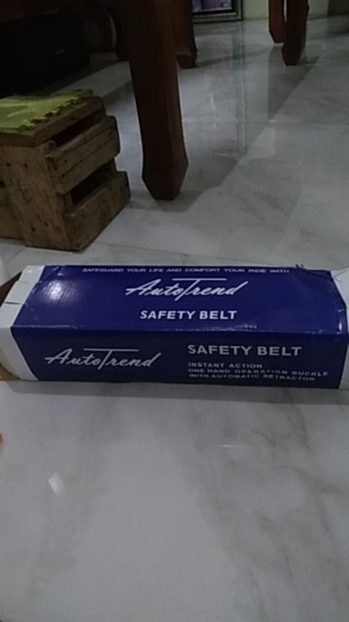 Sabuk Pengaman / Safety Belt Otomatis - 3pin - Lepas Otomatis Gulung - Isi 2set Atau Utk 2kursi