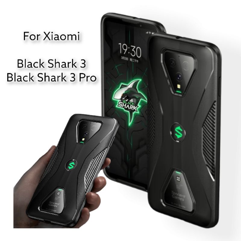 Casing Xiaomi Black Shark 3 , Black Shark 3 Pro Soft TPU carbon case