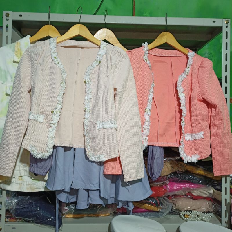 blazer Korea / blazer mutiara / blazer import / blazer renda