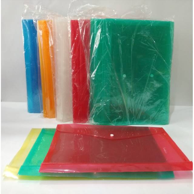 Map Plastik Kancing F4