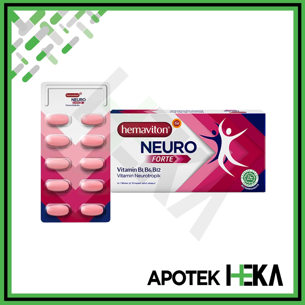 Hemaviton Neuro Forte Box isi 15x10 Tablet - Kesehatan Saraf (SEMARANG)