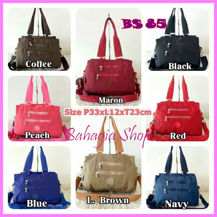 Tas Wanita Cewek Fashion Unik Tas Shoulder Wanita Import Kipling Tote Bag 6Ruang