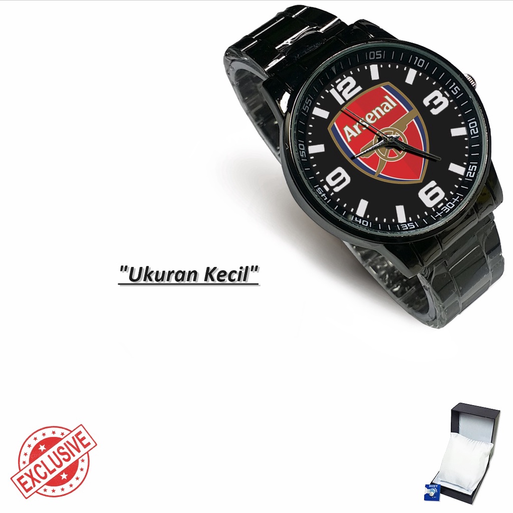 Jam Tangan Rantai Couple ARSENAL F.C (Nice)