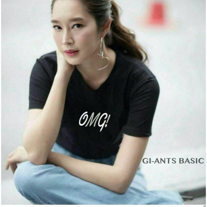 VS - KAOS GI-ANTS BASIC OMG BAJU WANITA TUMBLR TEE TSHIRT