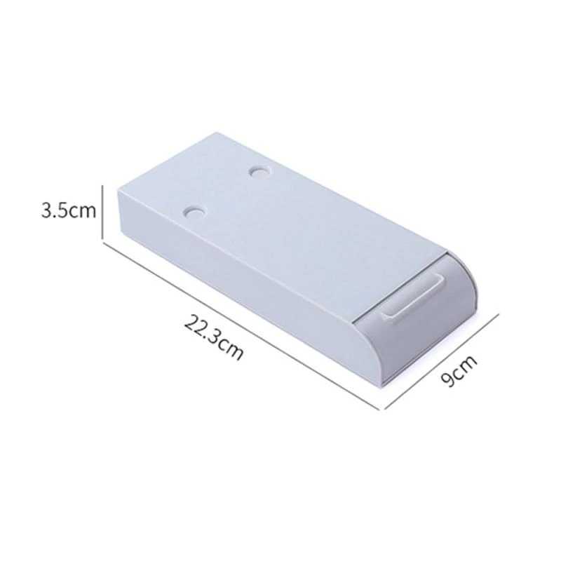 FatihShop Staca Laci Meja Storage Box Case Desk Sticky Adhesive - STA03