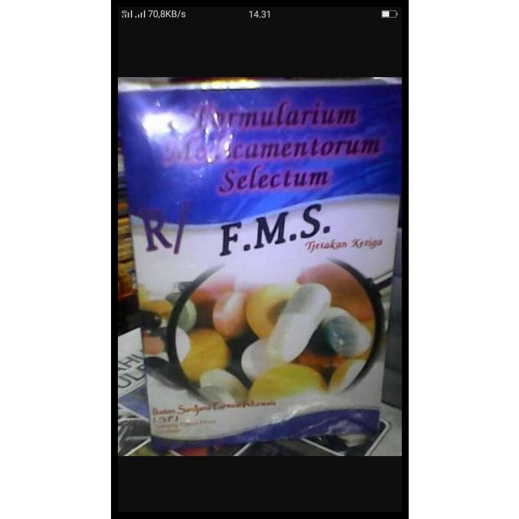 

TERBARUU!! buku farmasi fms COD