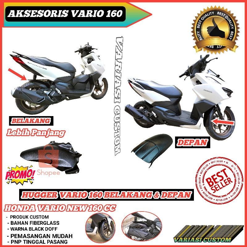 HUGGER VARIO 160 / SPAKBOR KOLONG VARIO 160 CC NEW