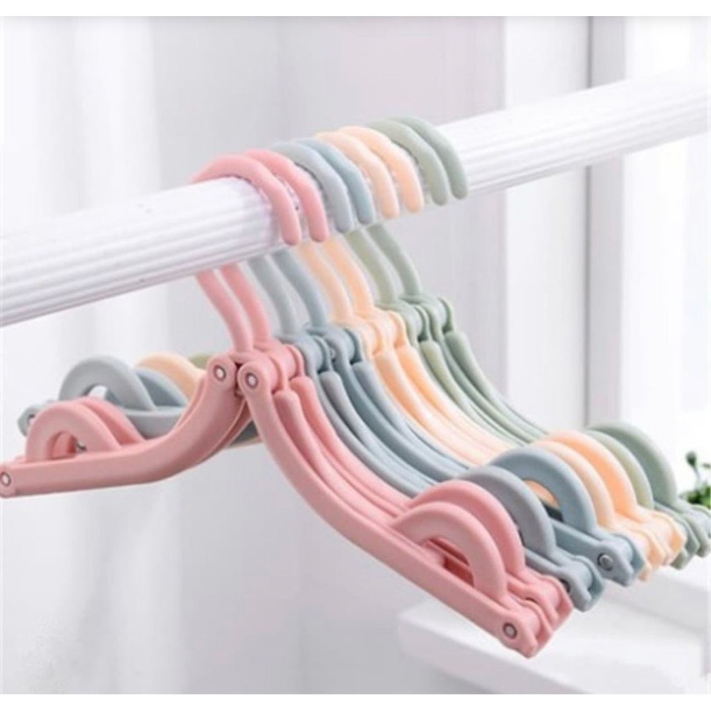 Berkat Magic hanger / Gantungan baju lipat / GANTUNGAN BAJU SERBAGUNA fs1688