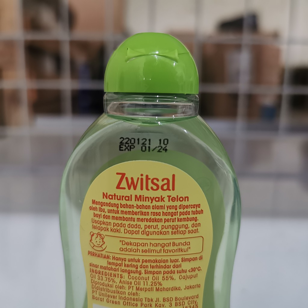 Zwitsal Natural Baby Minyak Telon 100ml