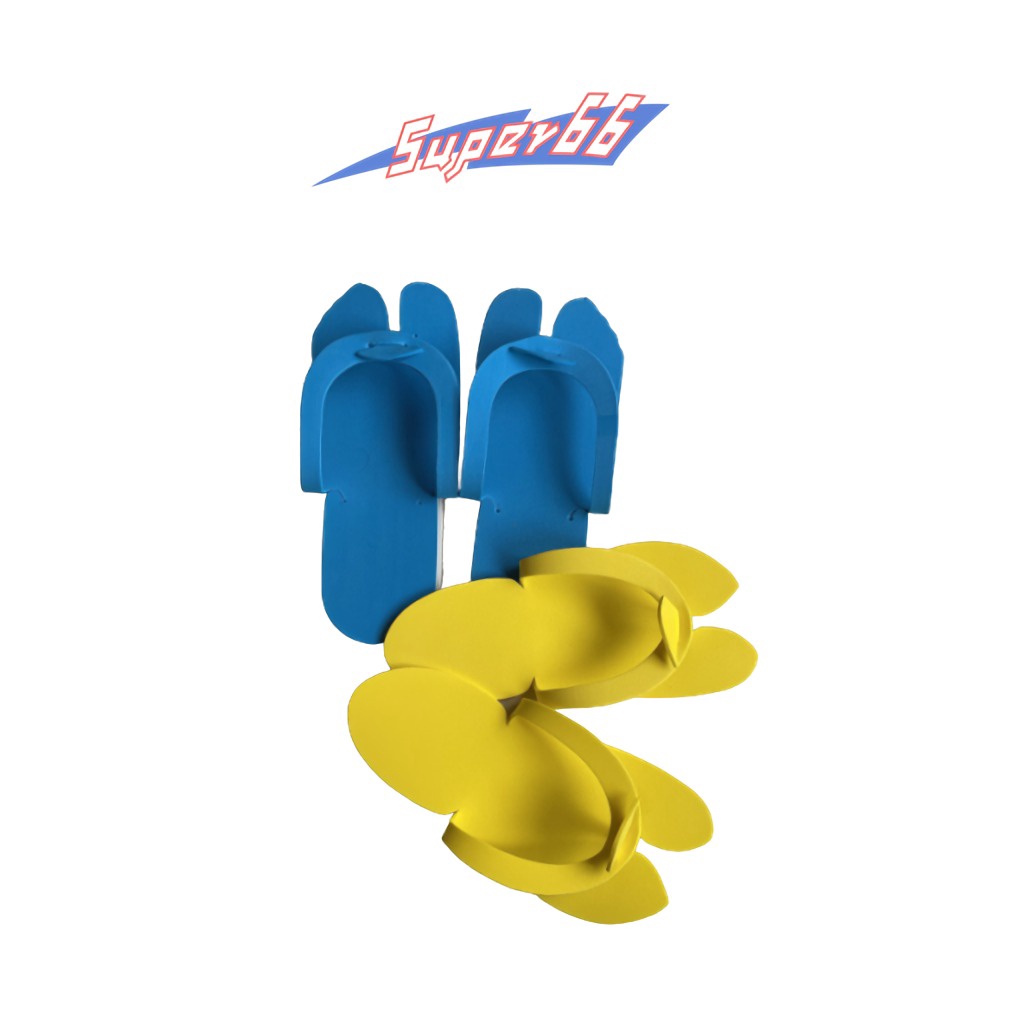 Super66 Disposable Slippers / Sandal Lipat / Sandal Jepit