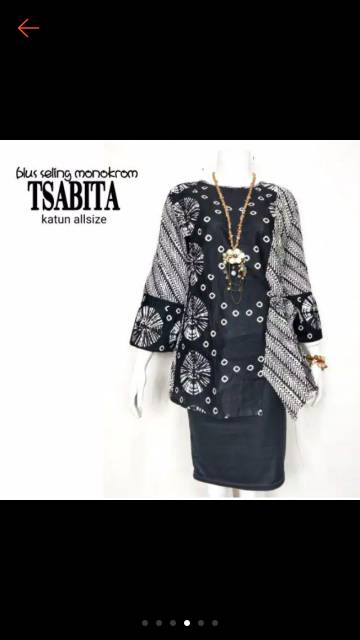 Blus seling monochrome tsabita