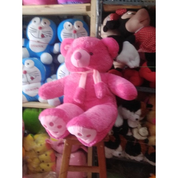 Boneka Teddy bear syal jumbo, boneka teddy bear jumbo lucu