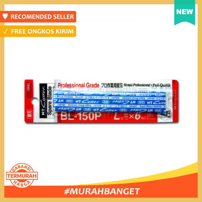 

Cutter - Nt Bl 150P Spare Blade Isi Nt M 550 - Alat Pemotong Kertas
