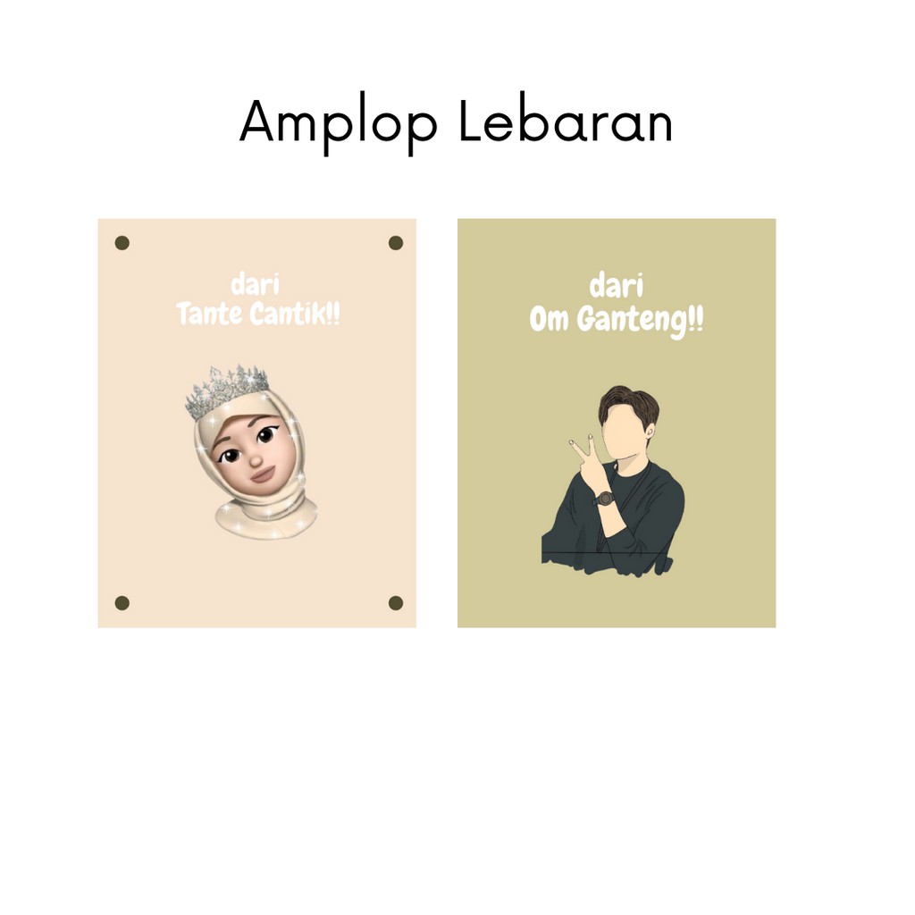 

LUCU UNIK AMPLOP LEBARAN MURAH MOTIF