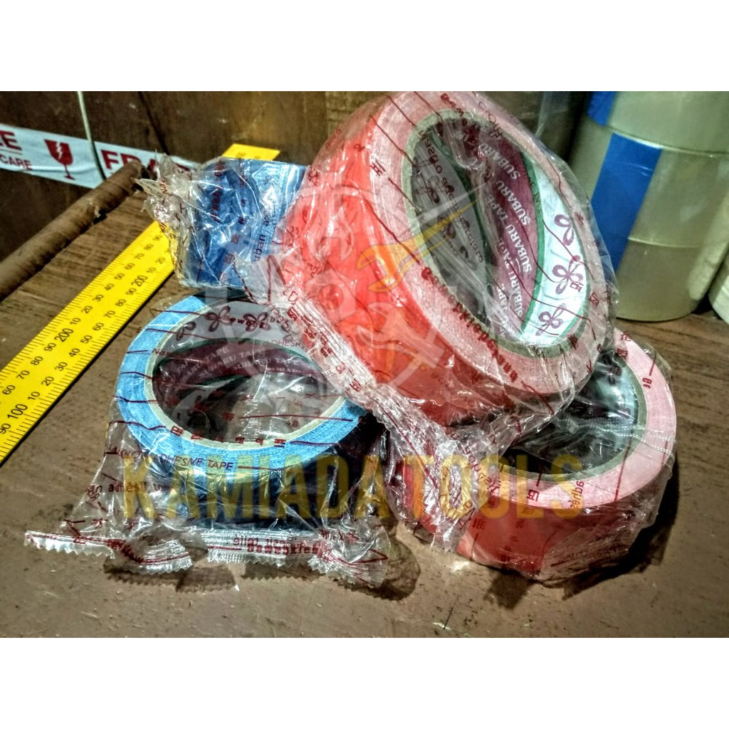 

Isolasi Kain 2 Inci SUBARU/ Lakban Kain 2 Inci SUBARU/ Colth Tape 2 Inch SUBARU