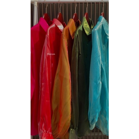 REFLECTION SHIRT shimmering / shimmer kemeja BAJU NONTON KONSER BAJU KONSER TAYLOR SWIFT BAJU BRUNO 