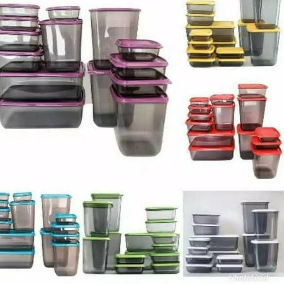 ← Kotak makanan plastik/ wadah plastik/ kotak makan simpan di kulkas 14 set berat 1150 ℗