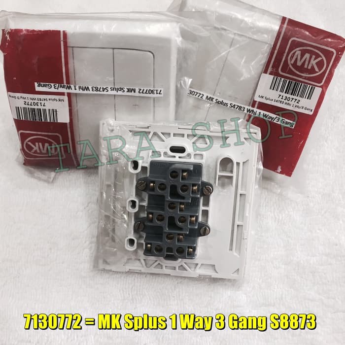 MK SAKLAR BIJI BESAR 3 GANG S4783v - 7130772