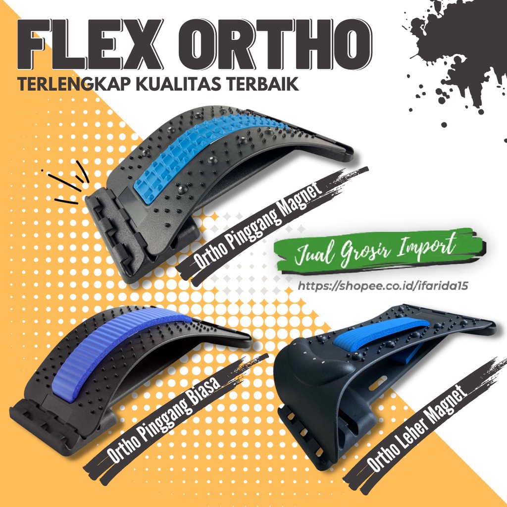 NeckPro Neck Pro Alat Terapi Leher Punggung Pinggang Syaraf Kejepit