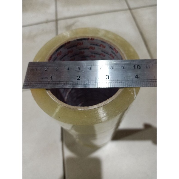 

Lakban 2 inchx100m/lakban bening & coklat