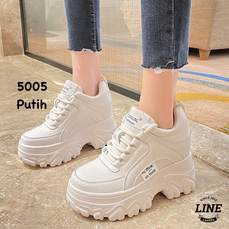 SEPATU WEDGES KOREA IMPOR KOREA 5005