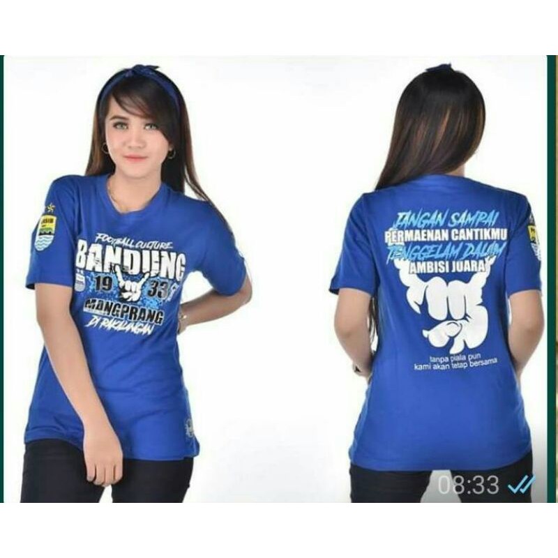 KAOS PERSIB BANDUNG FOOTBALL CULTURE 1933