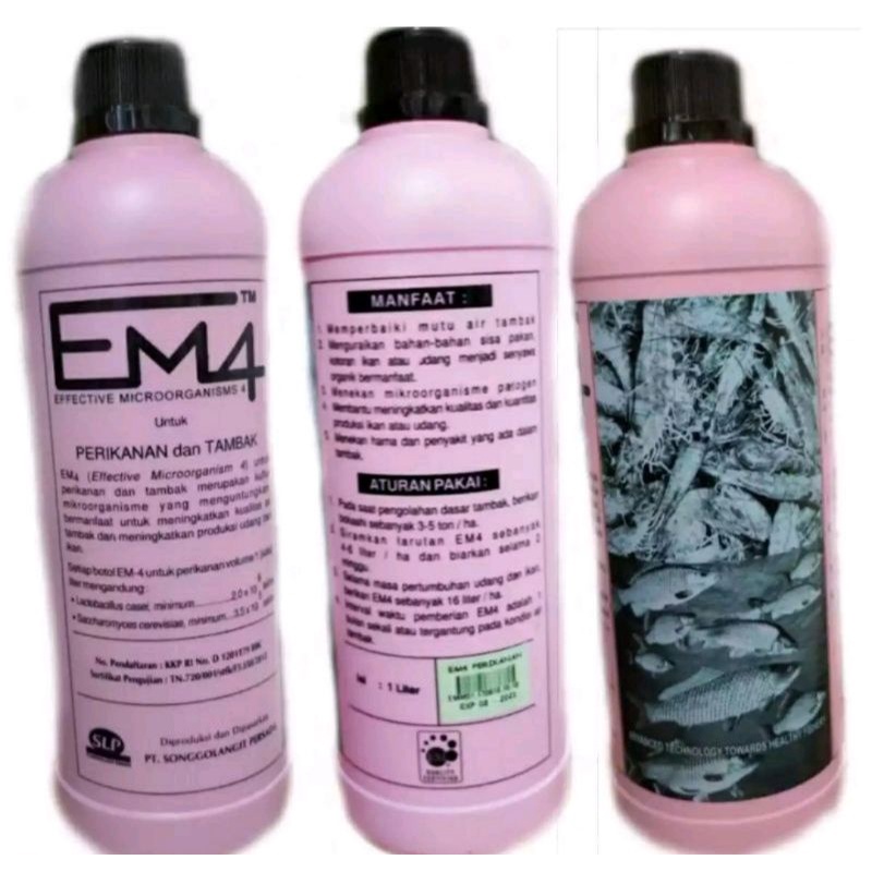 EM4 Perikanan Probiotik Tambak 1 liter