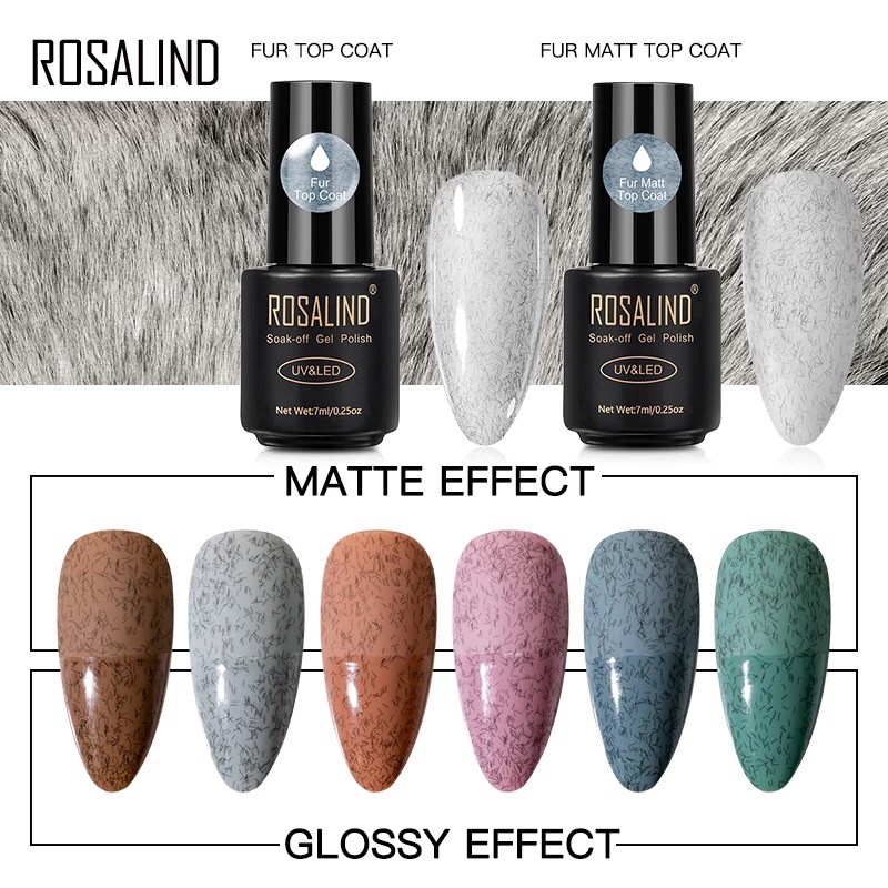 TOP FURR GLOSSY ROSALIND