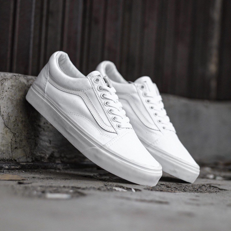 V4NS OLDSKOOL CLASSIC TRUE WHITE ORIGINAL 100% ( Global )