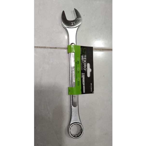 TEKIRO Kunci ring pas uk 21 mm Kunci kombinasi 21mm Combination wrench