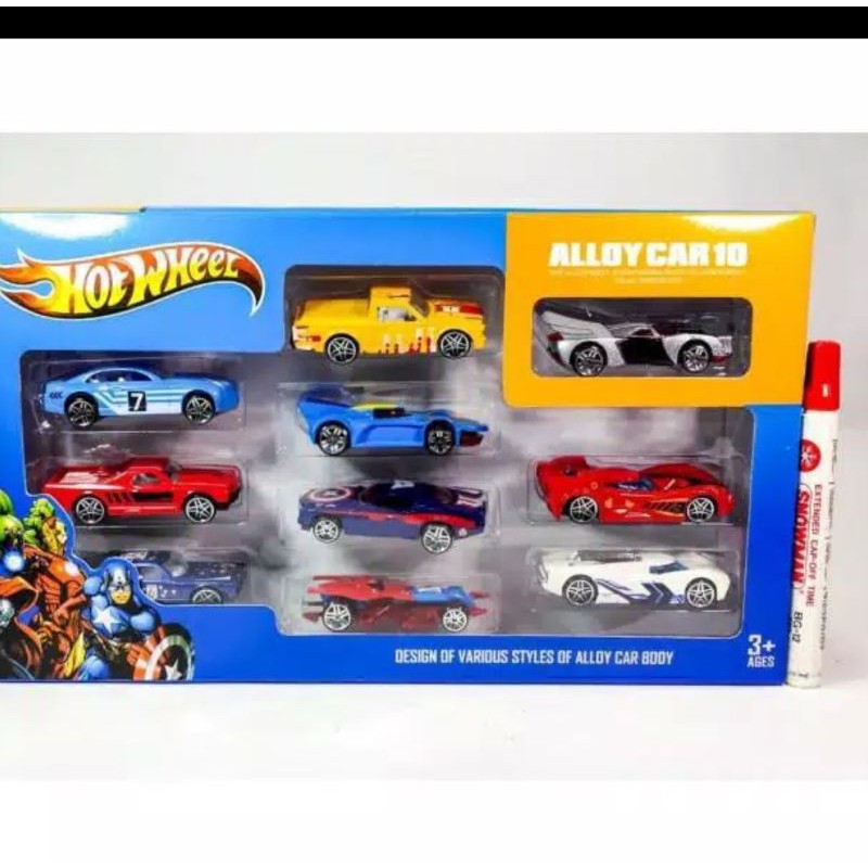 Mainan Diecast Set Mobil 