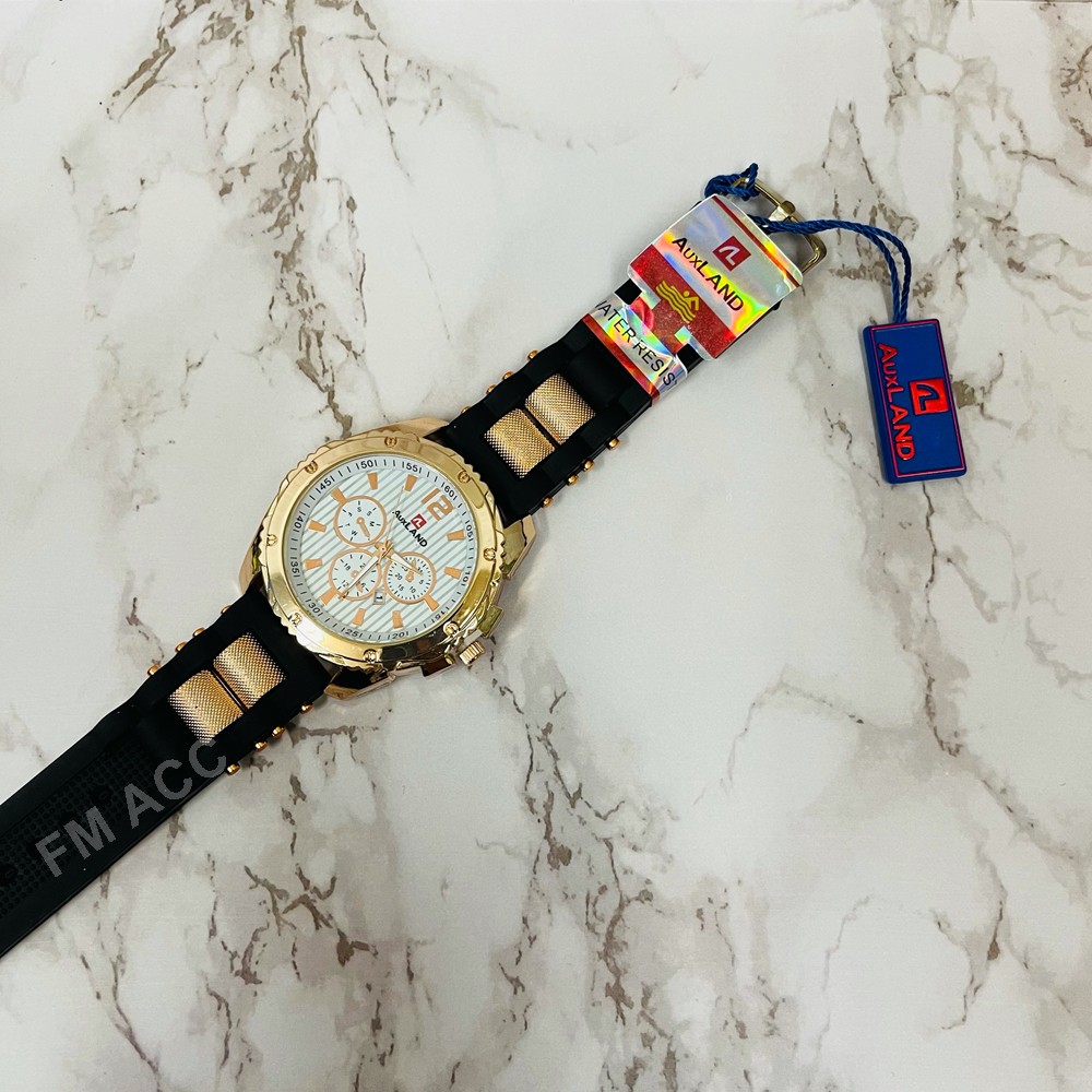 [PROMO] Jam Tangan Pria/Cewek Keren, Jam Analog Auxland-Hitam
