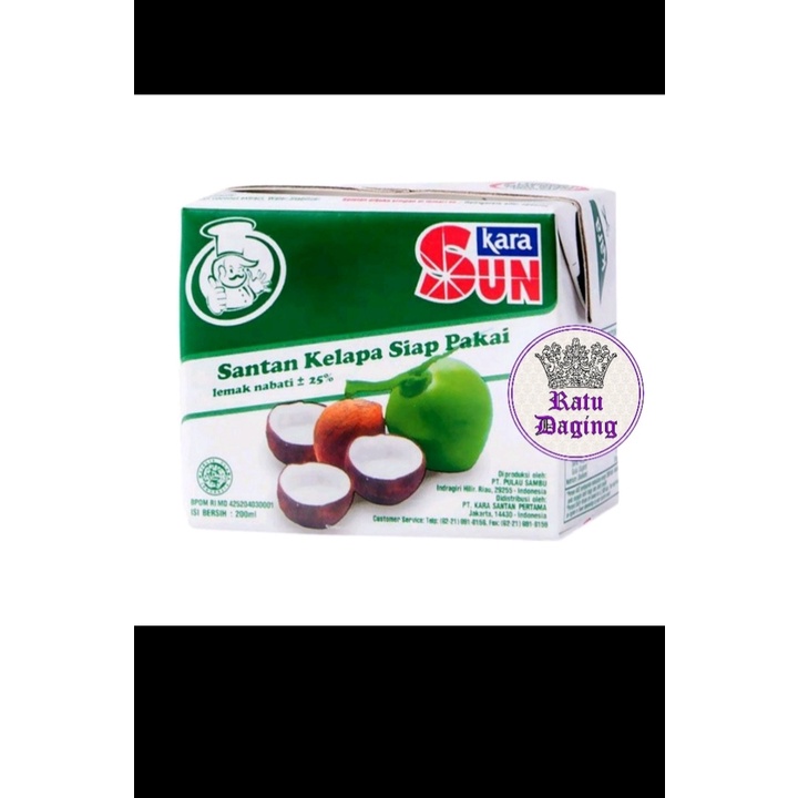 

Sun Kara Coconut Milk / Santan Sun Kara 200ml