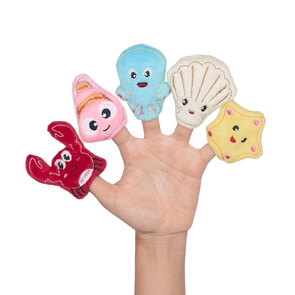 Little Friends Finger Puppets - Animal Sea