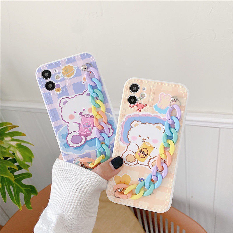 Silicone tpu phone case for iPhone 7 8Plus SE X XS XR XSMAX 11 11pro 11promax 12 12promax  Hsj8