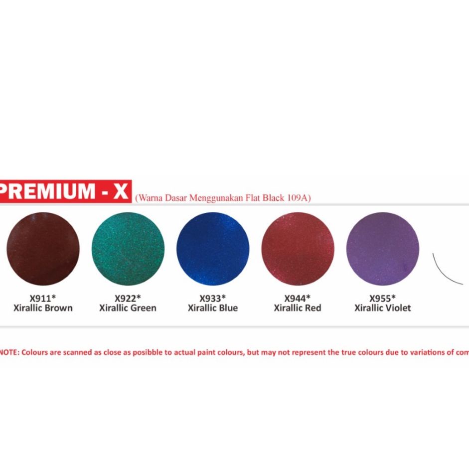 Cat Semprot Pilox Pilok New Colours Samurai Paint Kurobushi - X944* XIRALLIC RED / MERAH Xyralic Samurai (400ml)