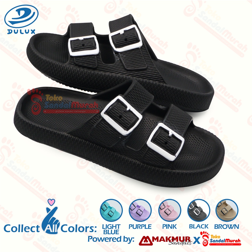 Toko Sandal Murah - Sandal Slop Perempuan Uk 36 - 40 / Sandal Daba  / Sandal Slide /  Sandal Slop Karet Ternyaman / Sandal Slop Perempuan Dewasa Model Gesfer [ TK Sandal Murah LDS 04 M 391 ]