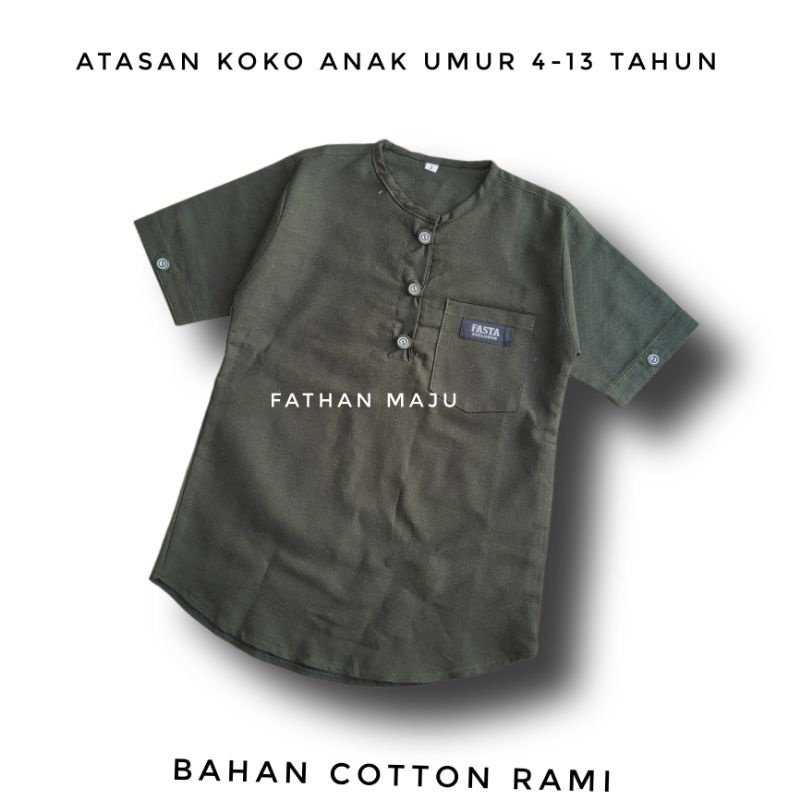 Koko anak Muslim anak Baju muslim anak Baju koko anak Kemeja anak Muslim anak laki laki Koko anak laki laki Baju muslim anak laki laki Baju koko anak laki laki Baju taqwa anak laki laki Gamis anak laki laki Terbaru Terlaris Kemeja anak laki laki COD