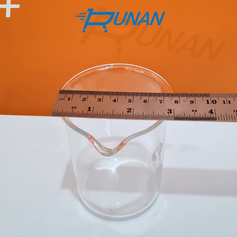 Gelas Takar 250ml Gelas Ukur Lab Beaker Glass Measuring Glass 250 ml