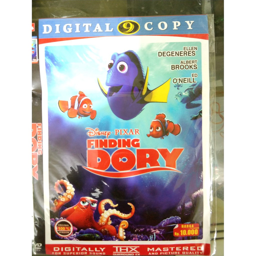 KASET PROMOO DVD film anak finding dory -PROMOO DVD film anak terlaris