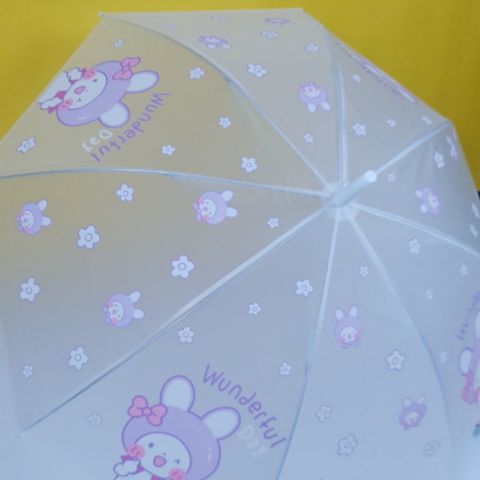 PAYUNG LIPAT ANAK KARAKTER HELLO KITTY LUCU KOREA PEREMPUAN UMBRELLA KIDS MOTIF UNIK IMPORT LF2