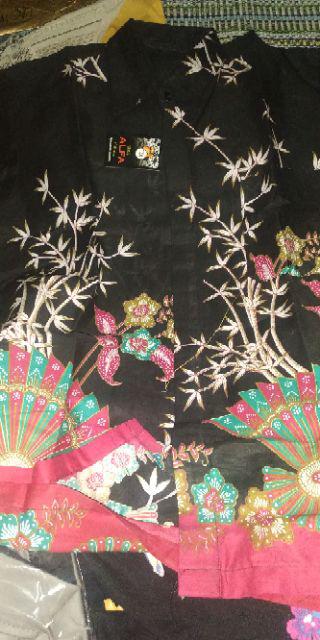 Batik Couple Keluarga Sania Ruffle Ori Ndoro Jowi Dnt Kipas
