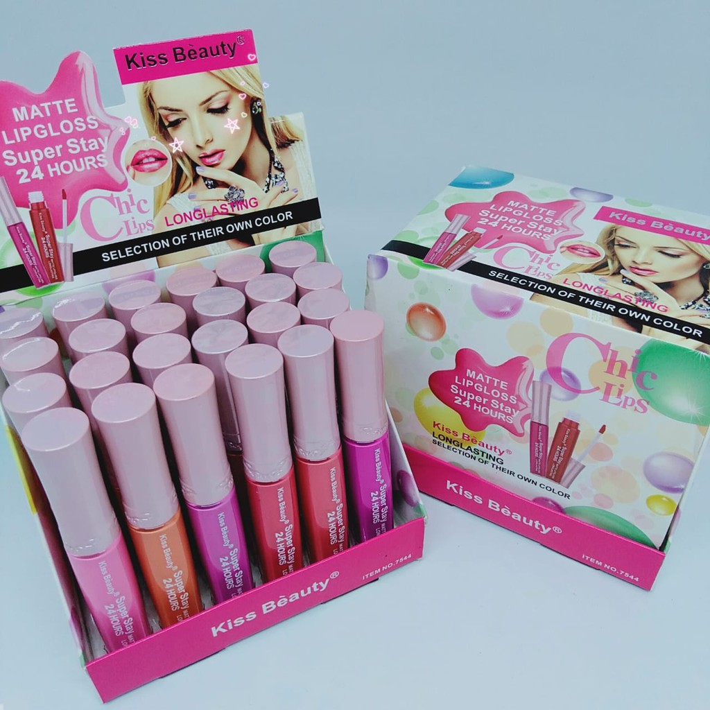 LIP GLOSS KISS BEAUTY CHICLIPS KISSBEUTY LIP TINT