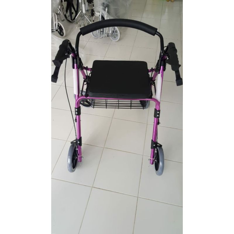 walker beroda,Rollator FS965LH Onemed Rolator Walker Roda Tongkat Jalan FS 965 LH