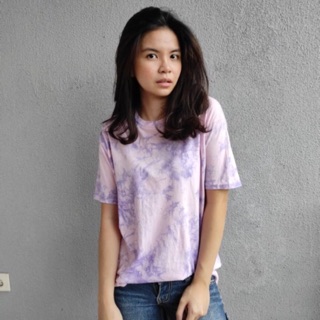  Kaos  Tie  Dye  Shirt Shake Collection Light Pink x Lilac 