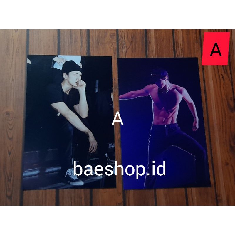 SEHUN EXO POSTCARD THE ELYXION IN SEOUL DVD