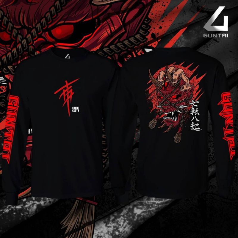 Kaos / T-shirt Guntai Lengan Panjang | GT 14