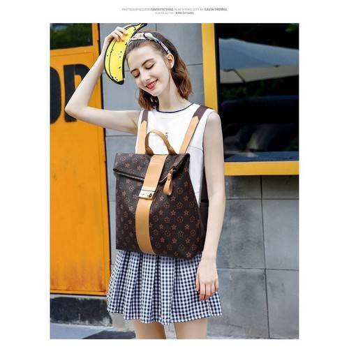 Tas Ransel Wanita Semi Kulit High Quality Cantik Murah Terbaru Ransel JOSSY TERMURAH