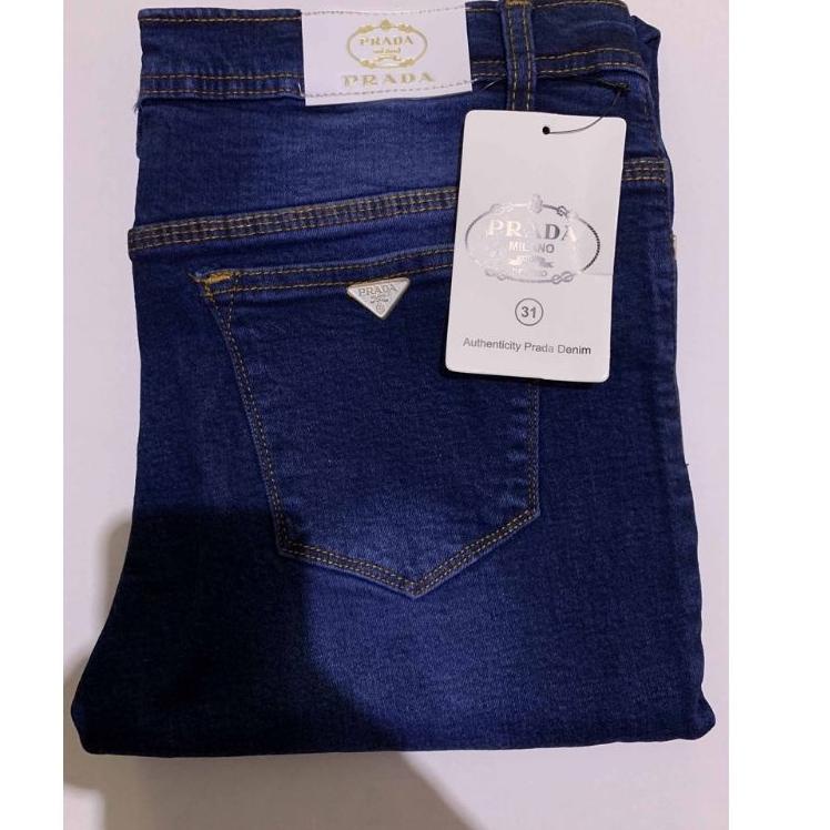 "PGE.19My22ᵂ" YANG LAGI HITZ PRADA Celana Jeans Panjang Wanita Skinny Big Size Jumbo Cewek